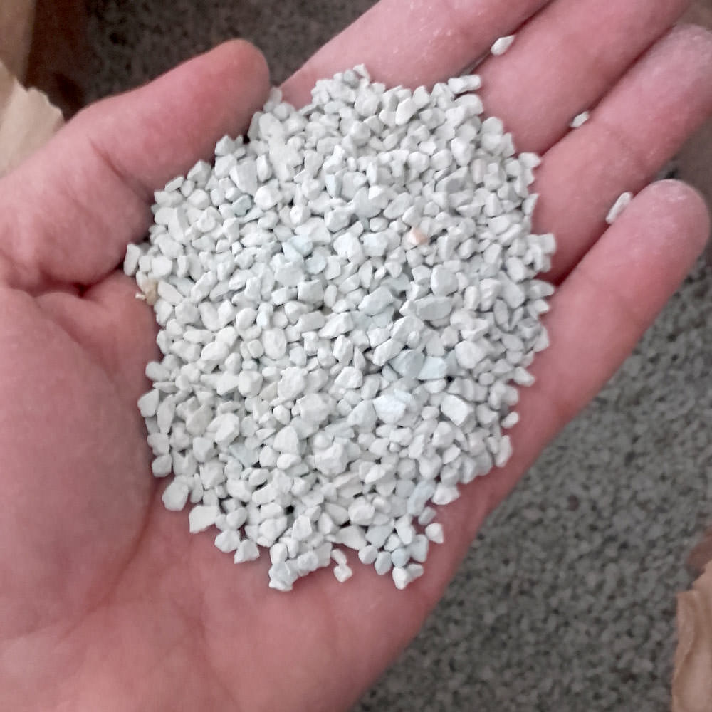 Ζεόλιθος από 2,5 έως 5 χιλιοστά - Xαλίκι, ιδανικό για ενσωμάτωση σε καλλιέργειες μεγάλης κλίμακας - 25 κιλά