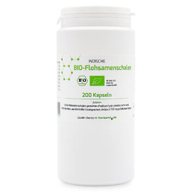 Πίτουρο από Ινδικό βιολογικό Ψύλλιο - Κάψουλες - 200 τεμάχια - Φυσικός καθαρισμός του πεπτικού συστήματος