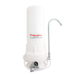 Φίλτρο νερού άνω πάγκου με ζεόλιθο και ενεργό άνθρακα - λευκό