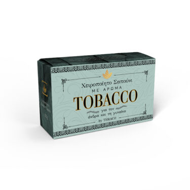 Σαπούνι ελαιολάδου με γάλα κατσίκας και άρωμα Tobacco - Ψυχρής μεθόδου - 105 γραμμάρια