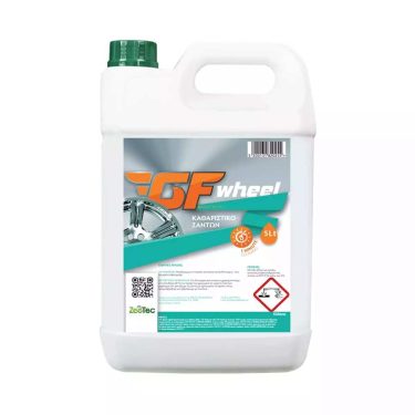 GF Wheel - Ισχυρό καθαριστικό ζαντών αποτελεσματικό ενάντια σε κάθε είδους σκληρό ρύπο όπως γράσο, πίσσα, λάδια και σκόνη φρένων - 5 λίτρα
