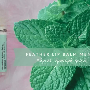 Βάλσαμο Χειλιών (Lip Balm) Με Γεύση Μέντα - Χάρισε δροσερά φιλιά - 20gr