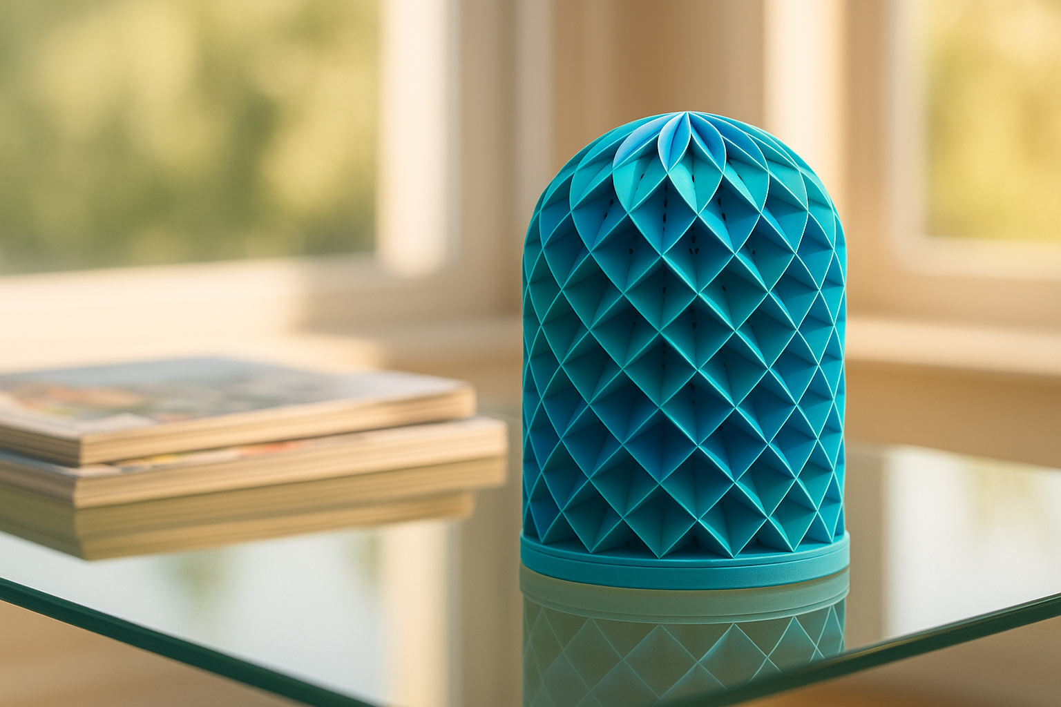 ZeoBreeze – Φυσικό Αποσμητικό Χώρου με Ζεόλιθο | 3D Printed Eco Design